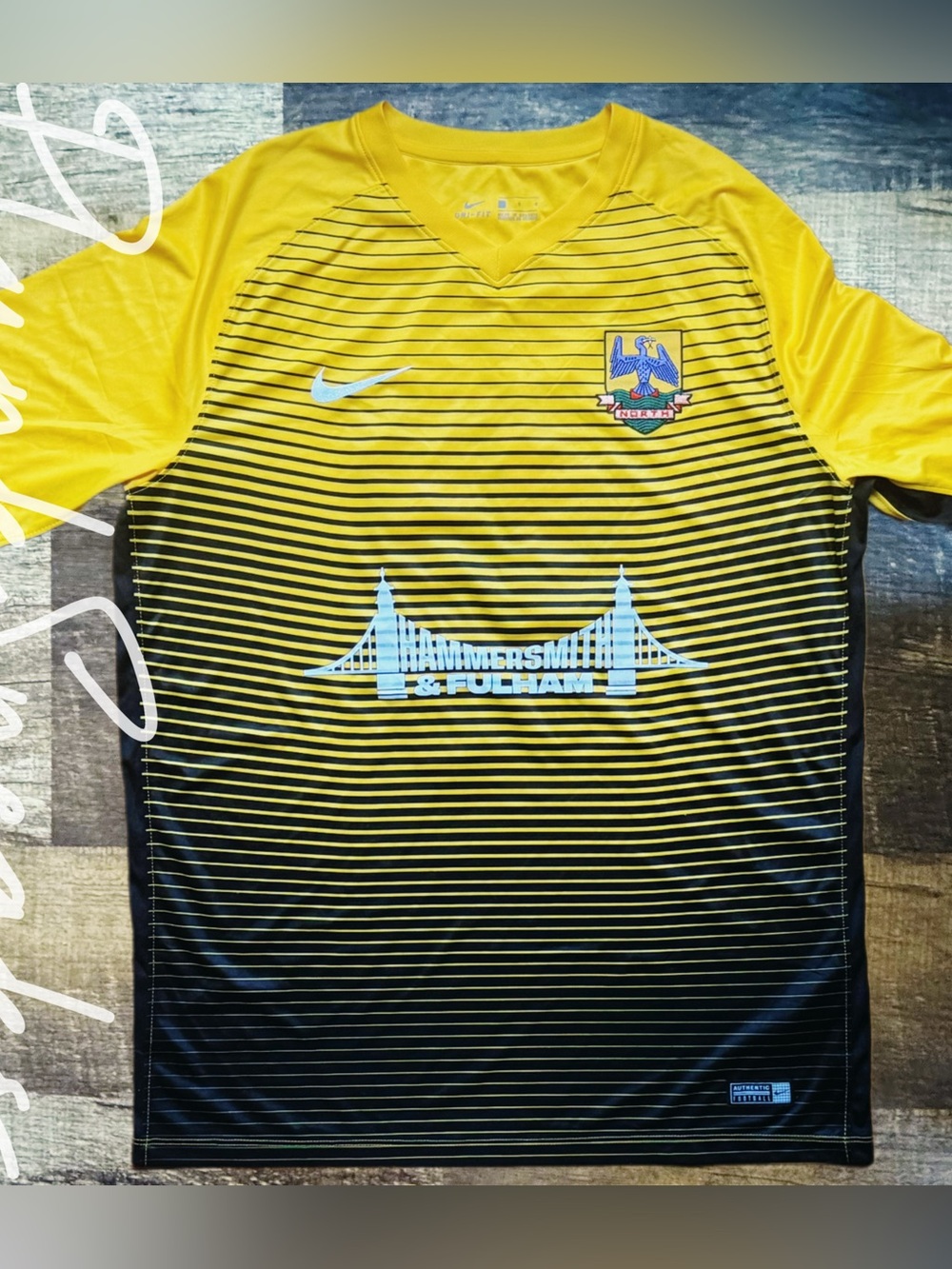 Nike London Custom KitBuilder Soccer Jersey • Mohamed Salah • 2018